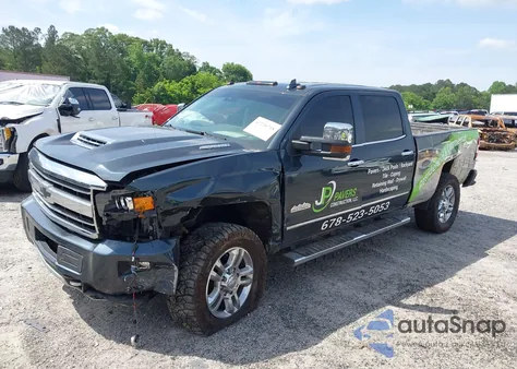2019 Chevrolet Silverado 2500Hd High Country из США, поврежденный, VIN 1GC1KUEY5KF218942